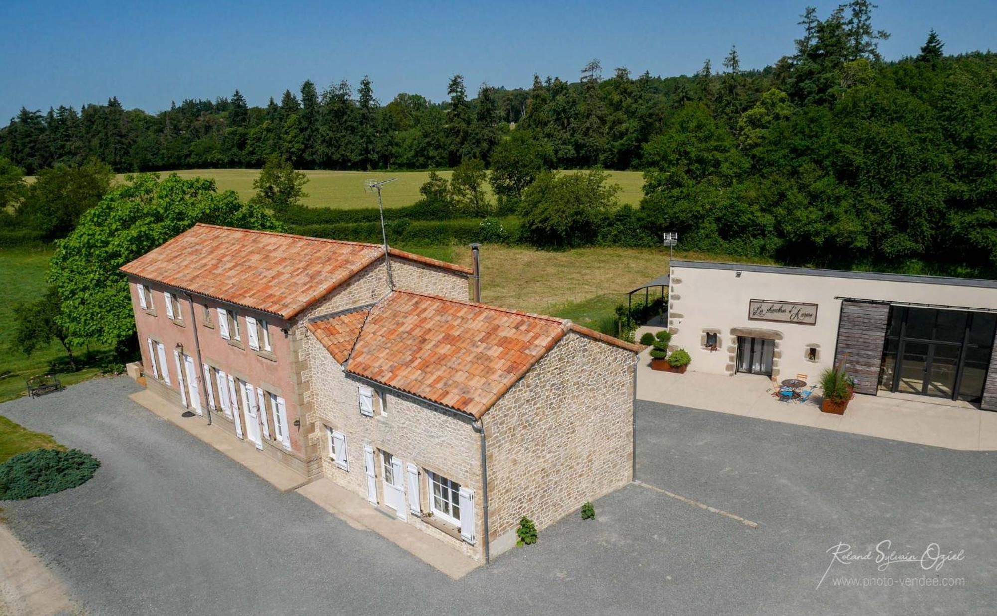 Les Chambres D'Aurore Chambretaud Buitenkant foto